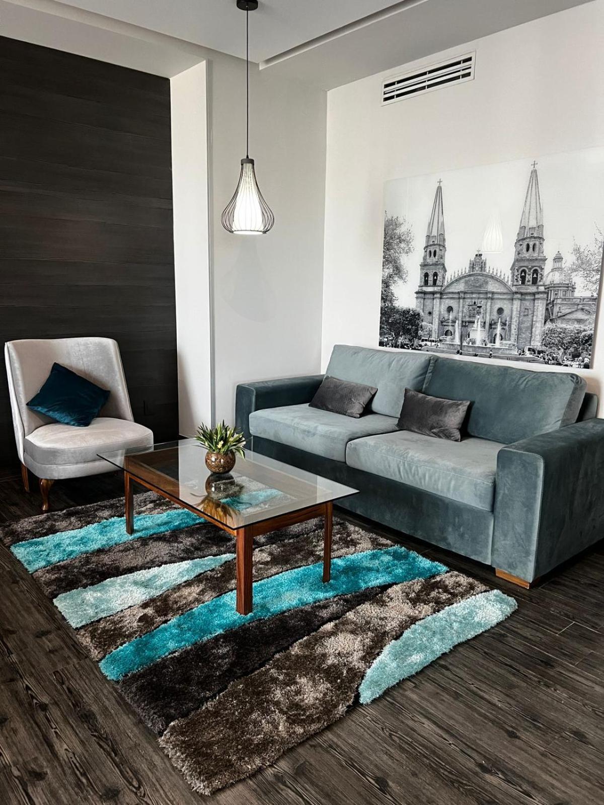 Baruk Guadalajara Hotel De Autor Exteriör bild A modern living room